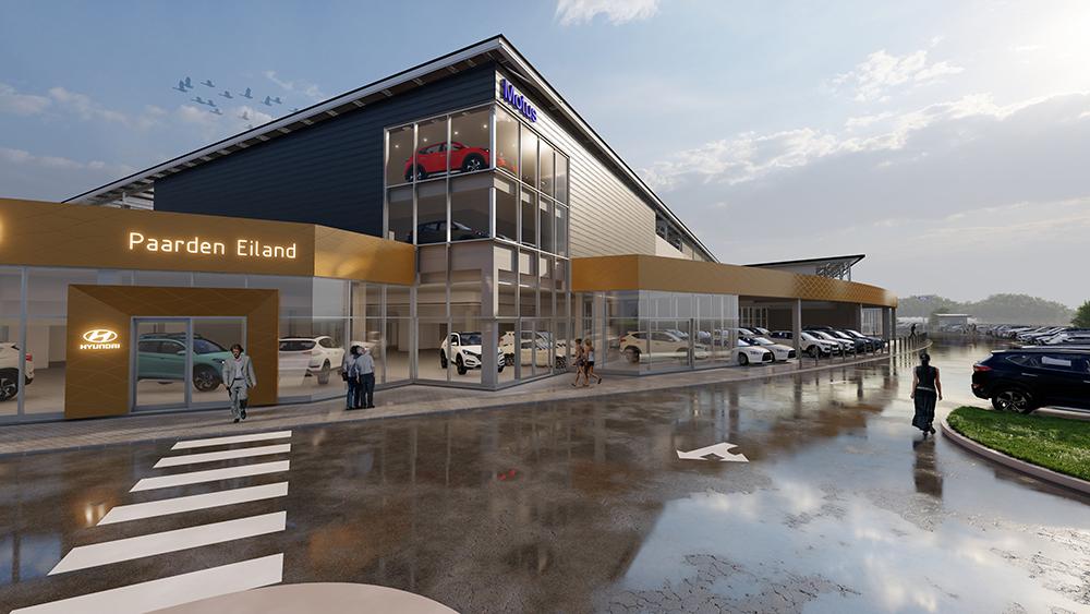 SVArchitect Retail Showrooms Motus Paarden Eiland External